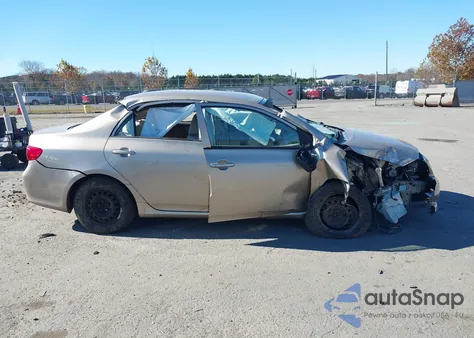 2009 Toyota Corolla Le from USA, damaged, VIN 2T1BU40E29C134561